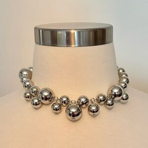 Silver Beaded Chocker